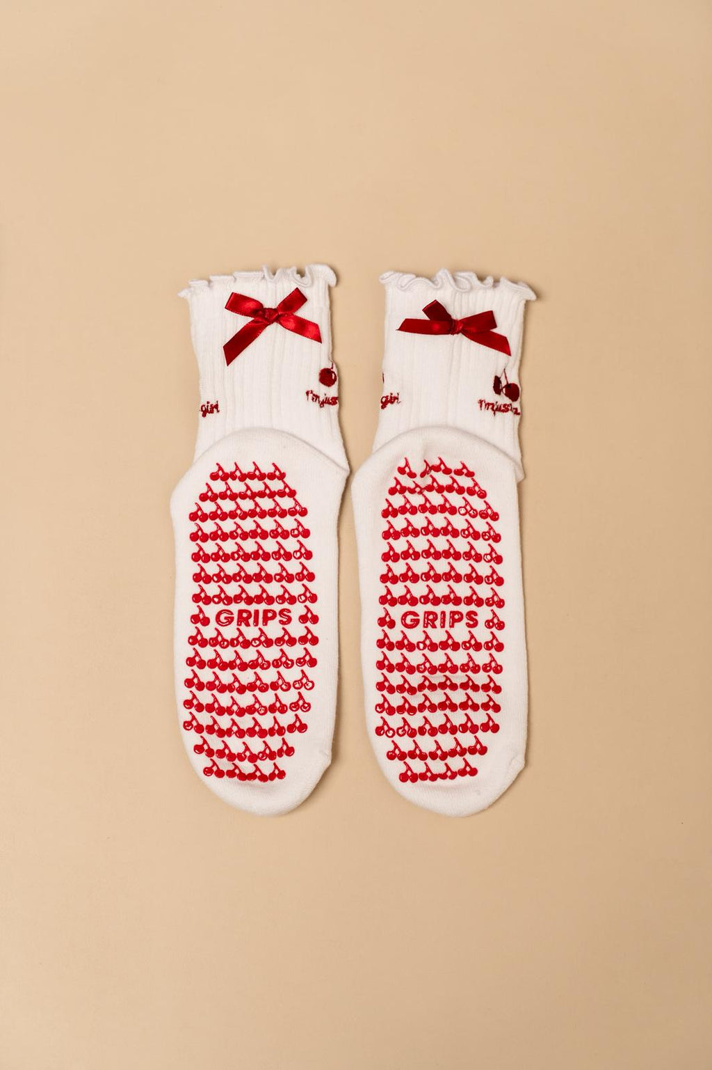 Everyday studio grip socks - I’m just a girl